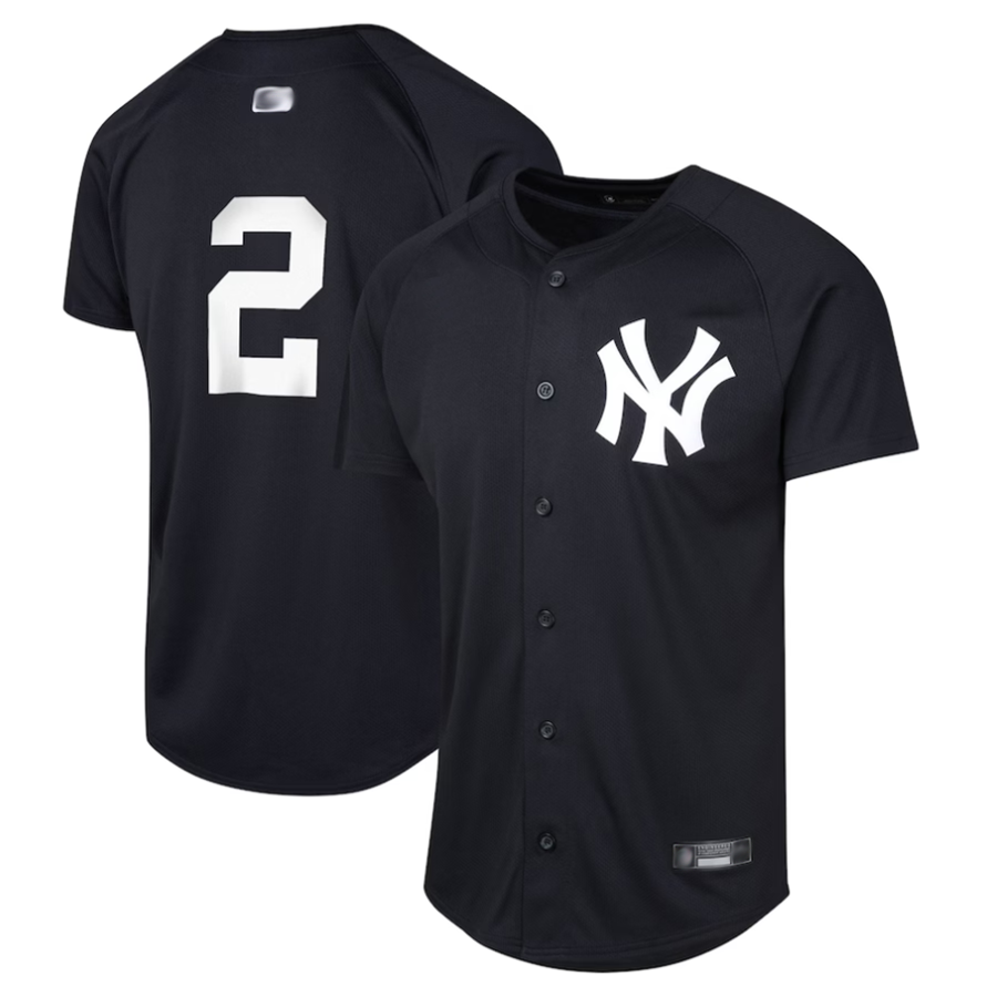 Custom #2 JETER Pro Stitched Jersey - Premium Edition