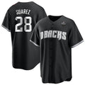 Custom #28 Black ARI Baseball Shirt Top