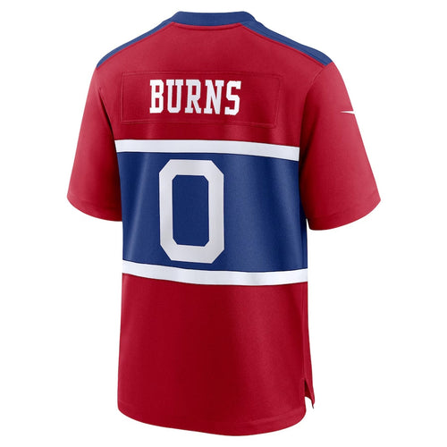 Custom #0 BURNS Pro Stitched Jersey - Premium Edition