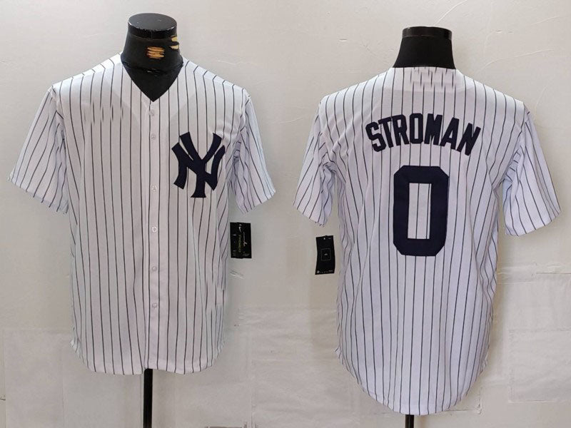 Custom #0 STROMAN Pro Stitched Jersey - Premium Edition