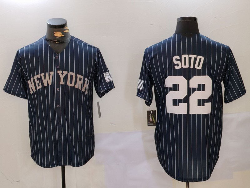 Custom #22 SOTO Pro Stitched Jersey - Premium Edition