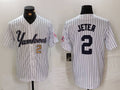 Custom #2 JETER Pro Stitched Jersey - Premium Edition