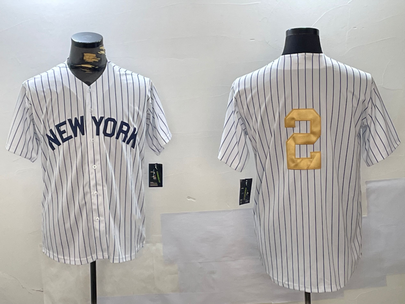 Custom #2 JETER Pro Stitched Jersey - Premium Edition
