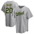 Custom #20 Gray OAK Baseball Shirt Top