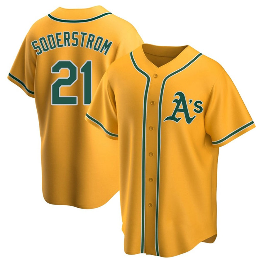Custom #21 OAK Baseball Shirt Top