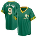 Custom #9 Green OAK Baseball Shirt Top