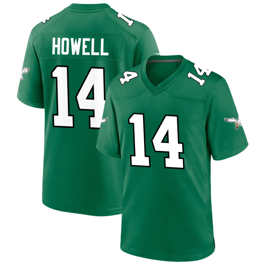 Custom #14 Green PHI Football Shirt Top