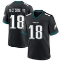 Custom #18 Black PHI Football Shirt Top