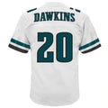 Custom #20 White 2004 PHI Football Shirt Top