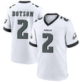 Custom #2 White PHI Football Shirt Top