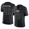 Custom #32 Black PHI Football Shirt Top