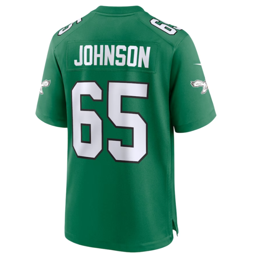 Custom #65 JOHNSON Pro Stitched Jersey - Premium Edition