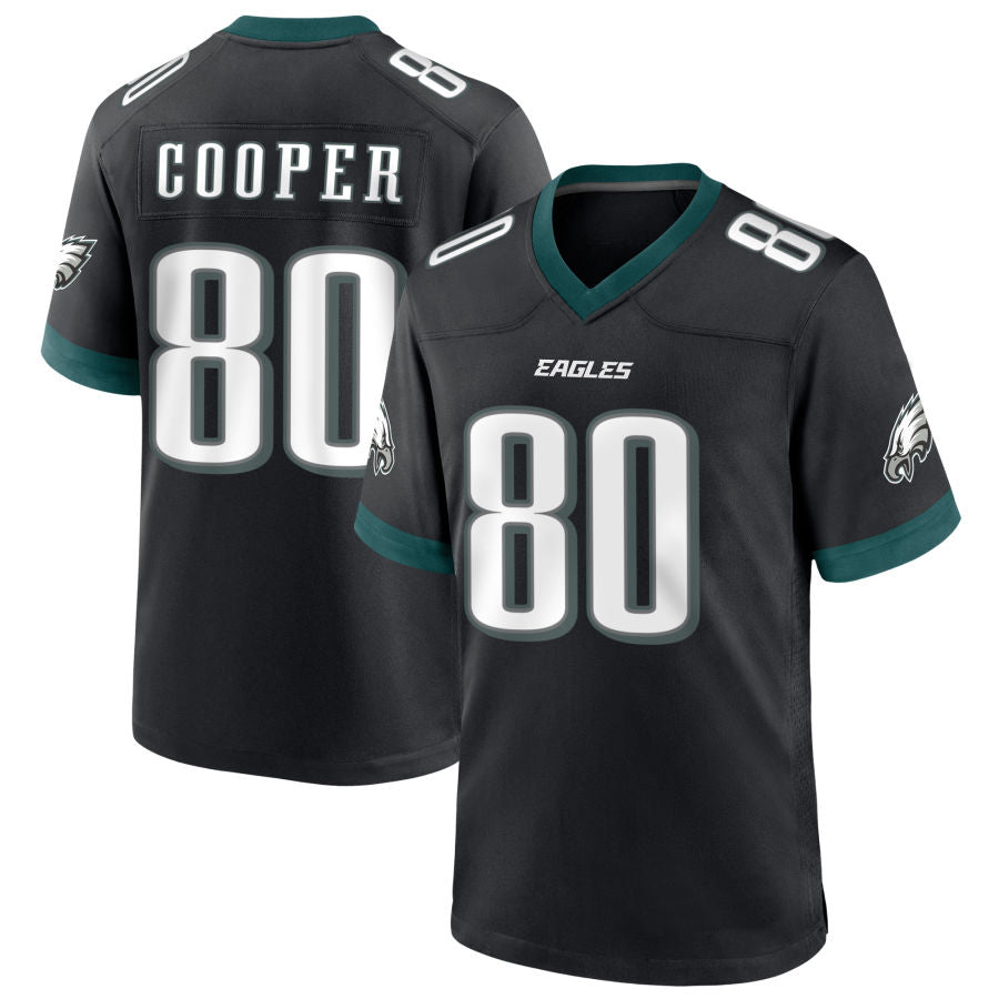 Custom #80 COOPER Pro Stitched Jersey - Premium Edition