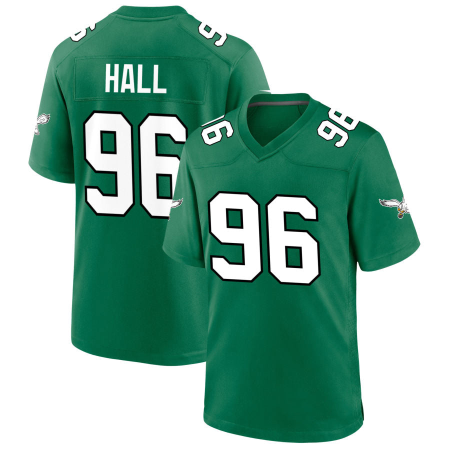 Custom #96 Green PHI Football Shirt Top
