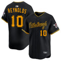 Custom #10 Black PIT Baseball Shirt Top