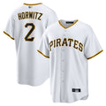 Custom #2 White PIT Baseball Shirt Top