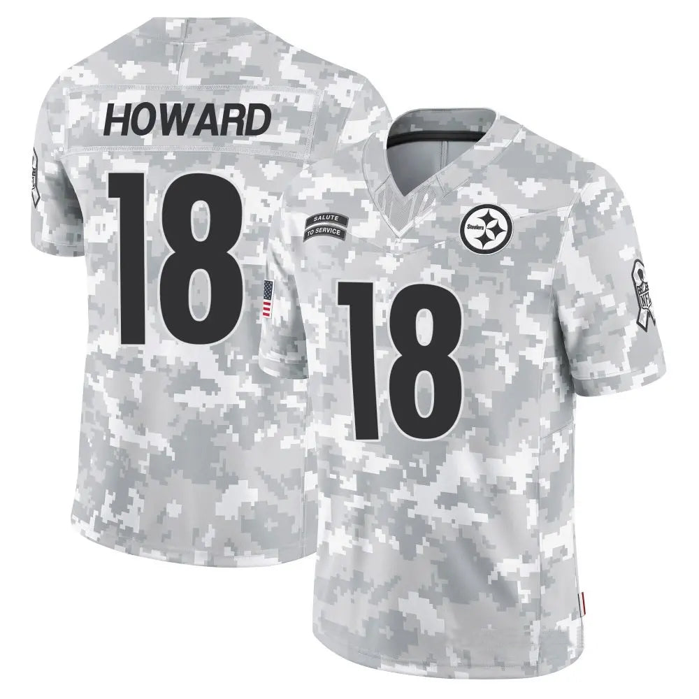 Custom #18 PIT Football Shirt Top