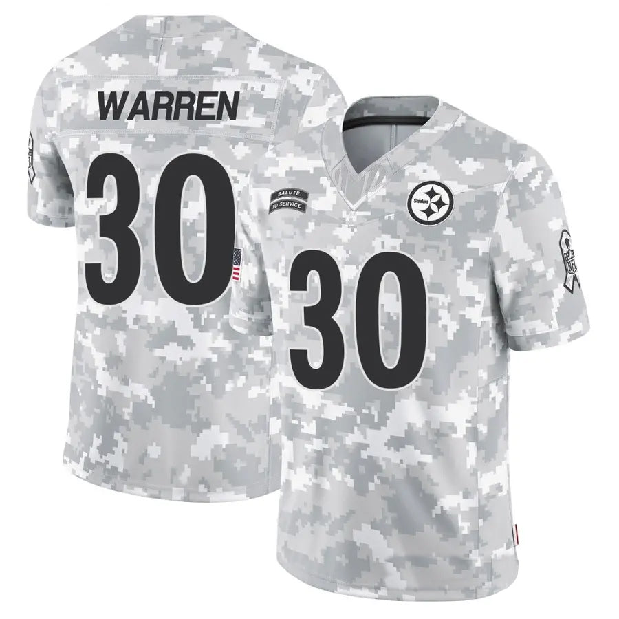 Custom #30 WARREN Pro Stitched Jersey - Premium Edition