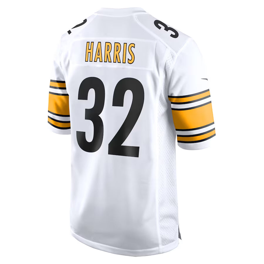 Custom #32 White PIT Football Shirt Top