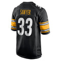 Custom #33 Black PIT Football Shirt Top
