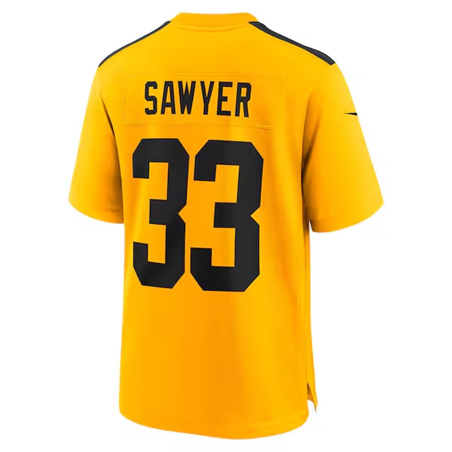Custom #33 SAWYER Pro Stitched Jersey - Premium Edition