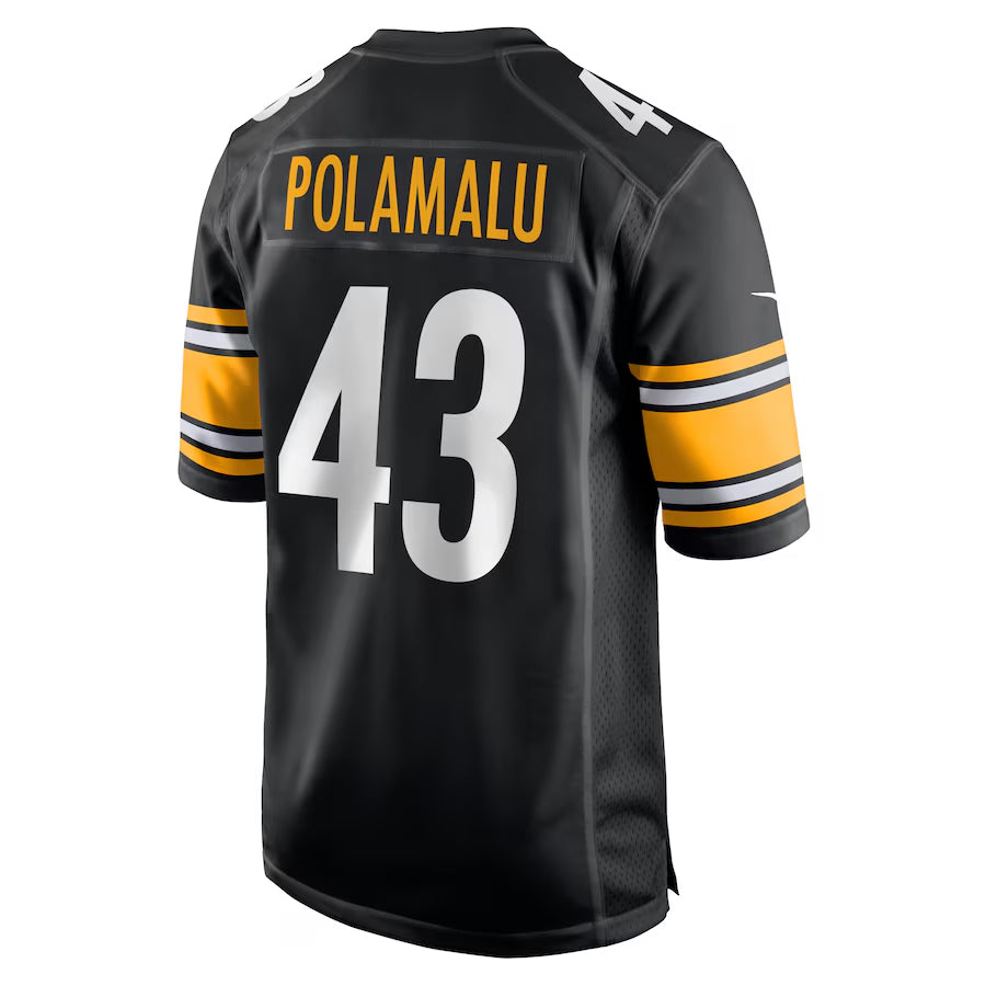 Custom #43 POLAMALU Pro Stitched Jersey - Premium Edition