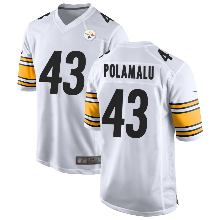 Custom #43 POLAMALU Pro Stitched Jersey - Premium Edition