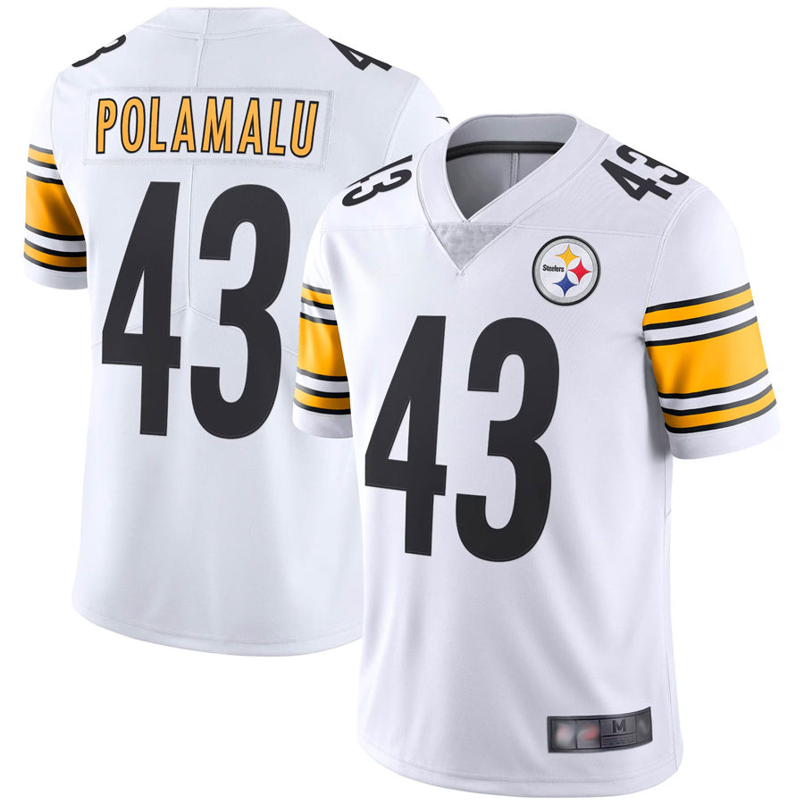 Custom #43 POLAMALU Pro Stitched Jersey - Premium Edition