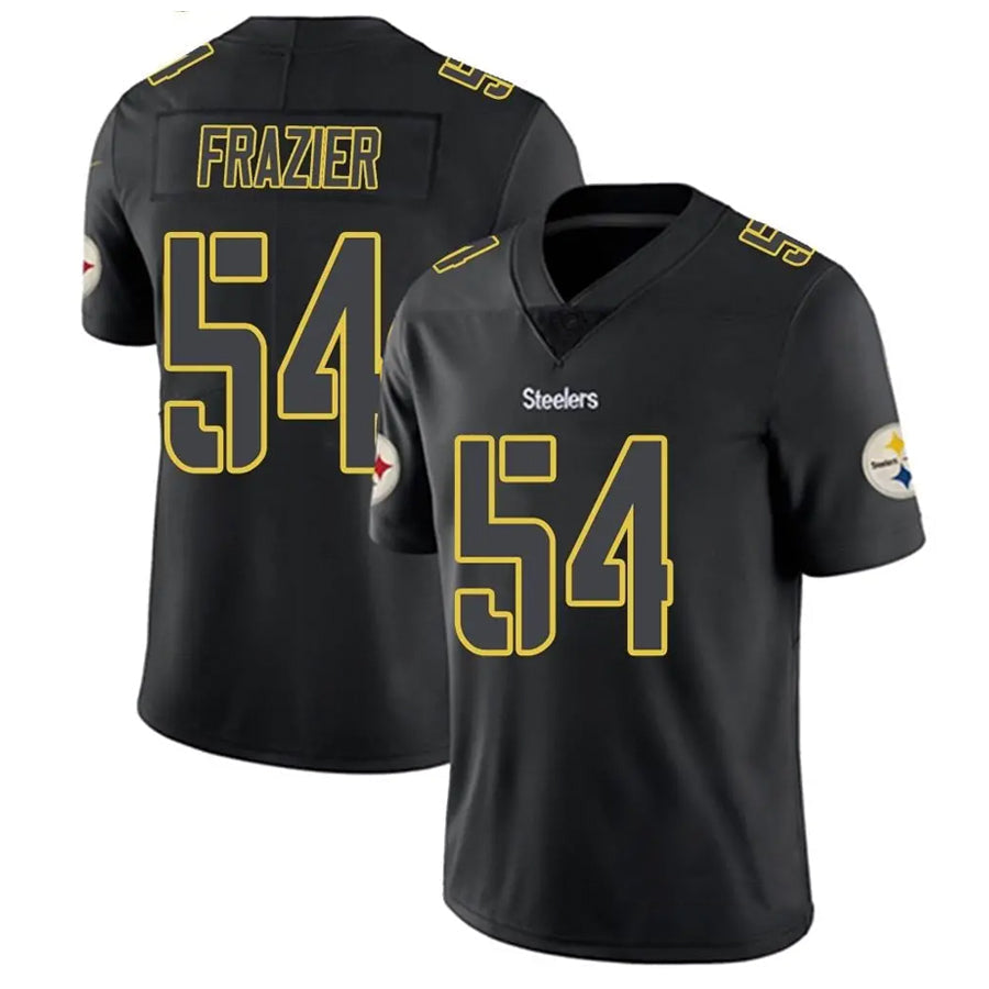 Custom #54 Black PIT Football Shirt Top