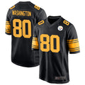 Custom #80 Black PIT Football Shirt Top