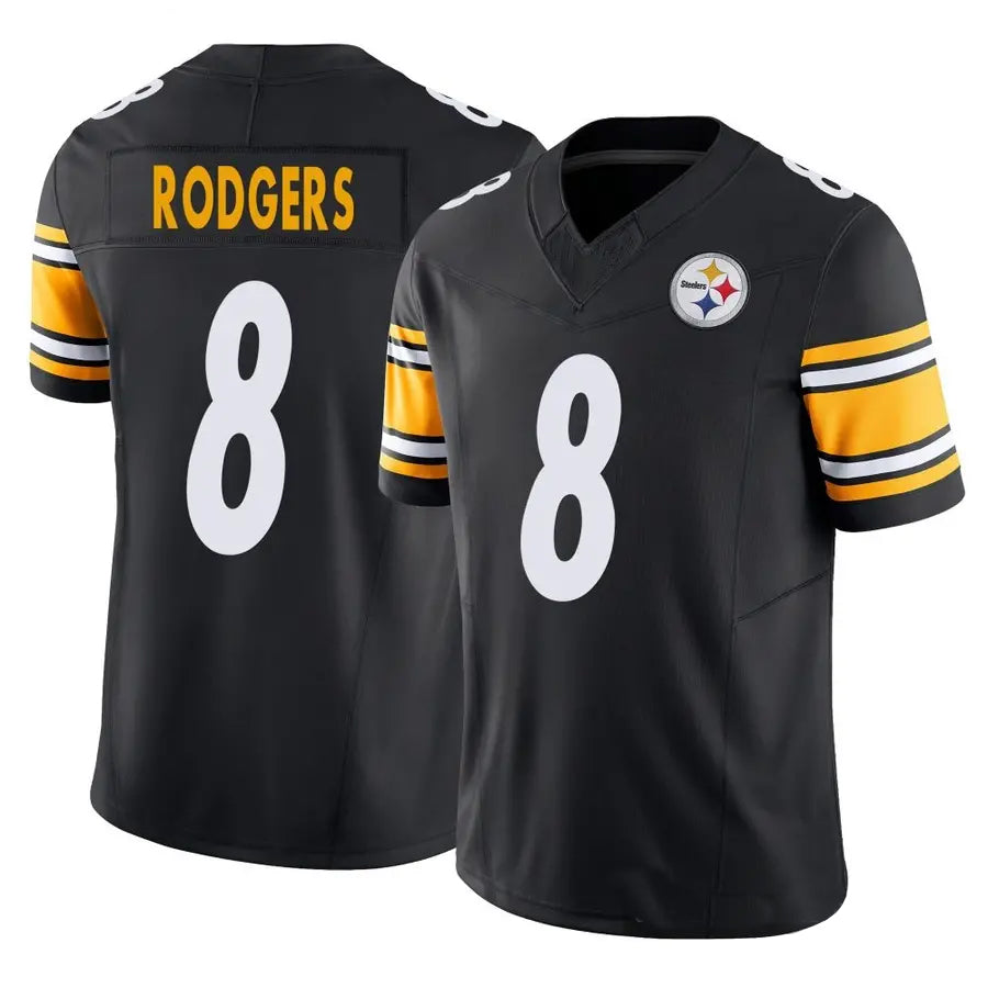 Custom #8 RODGERS Pro Stitched Jersey - Premium Edition
