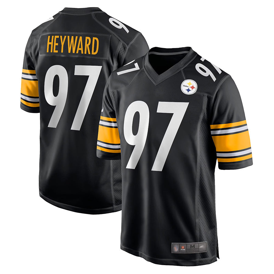 Custom #97 Black PIT Football Shirt Top