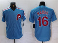 Custom #16 MARSH Pro Stitched Jersey - Premium Edition