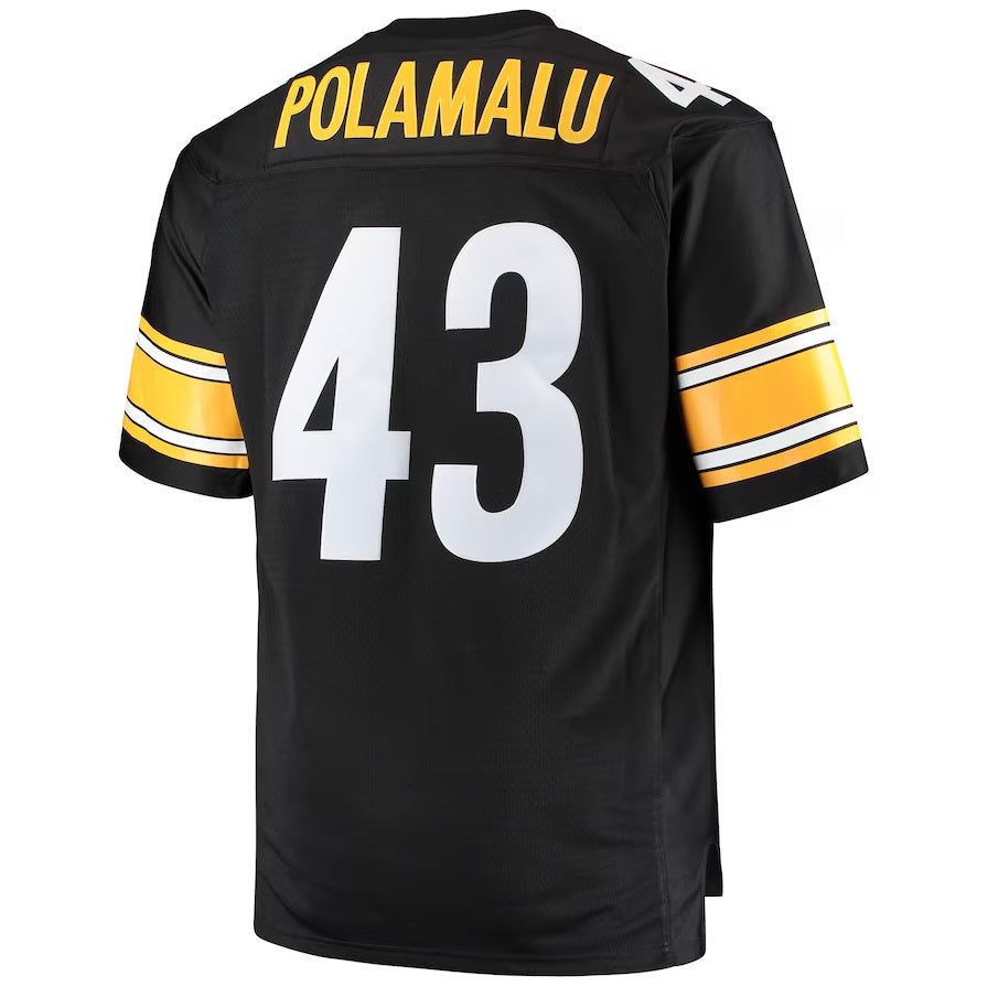 Custom #43 POLAMALU Pro Stitched Jersey - Premium Edition