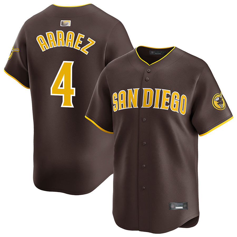 Custom #4 ARRAEZ Pro Stitched Jersey - Premium Edition
