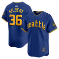 Custom #36 Royal City Connect SEA Baseball Shirt Top