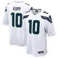 Custom #10 White SEA Football Shirt Top