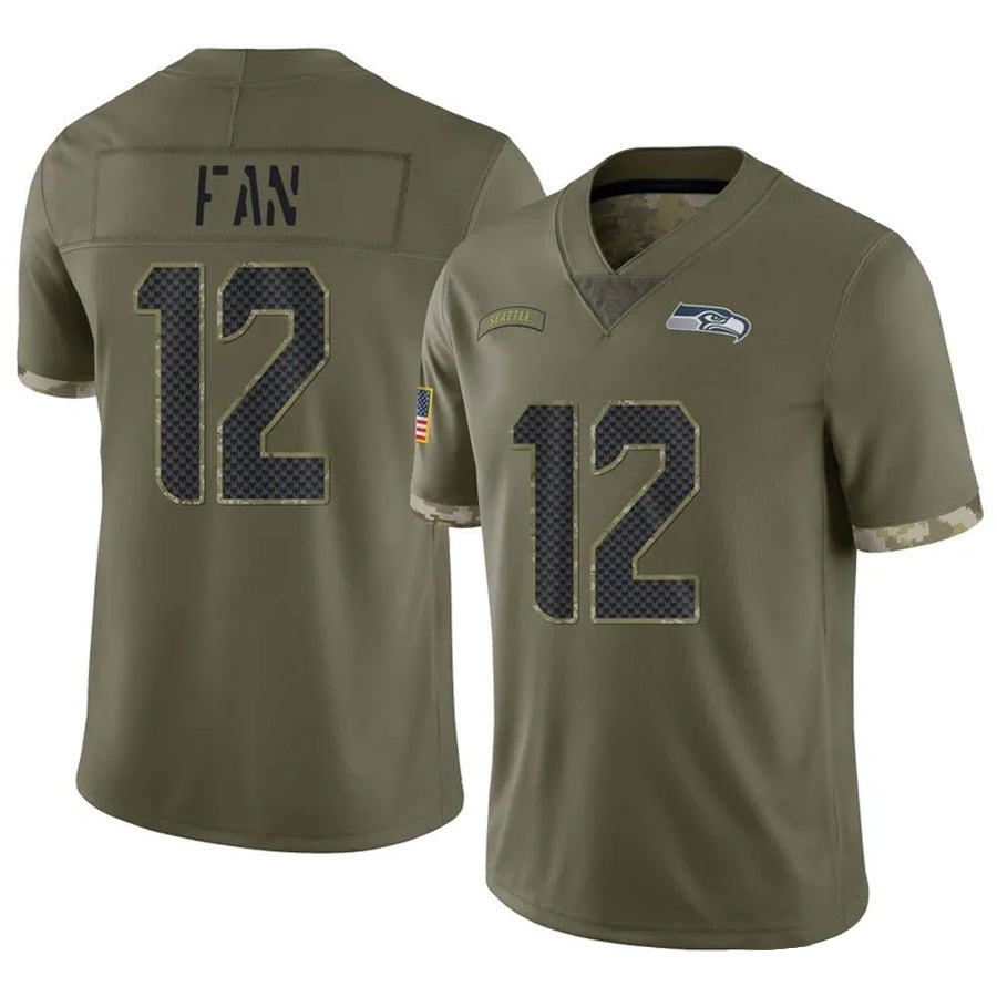Custom #12 FAN Pro Stitched Jersey - Premium Edition