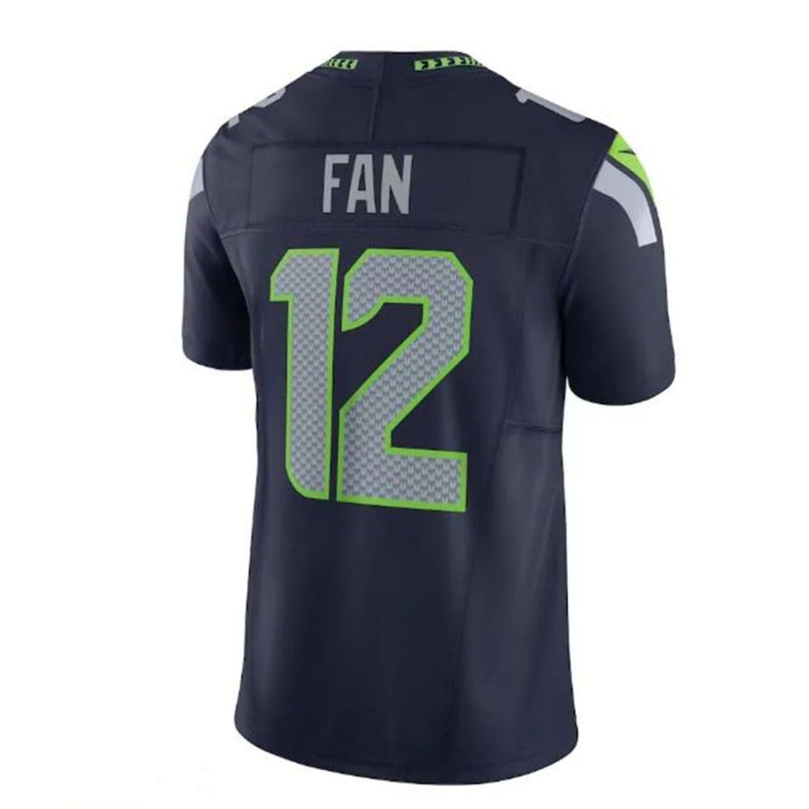 Custom #12 FAN Pro Stitched Jersey - Premium Edition