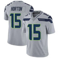 Custom #15 Gray SEA Football Shirt Top