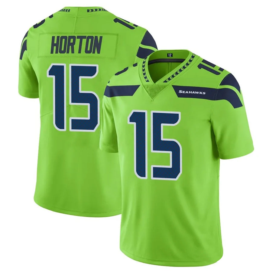 Custom #15 Green SEA Football Shirt Top