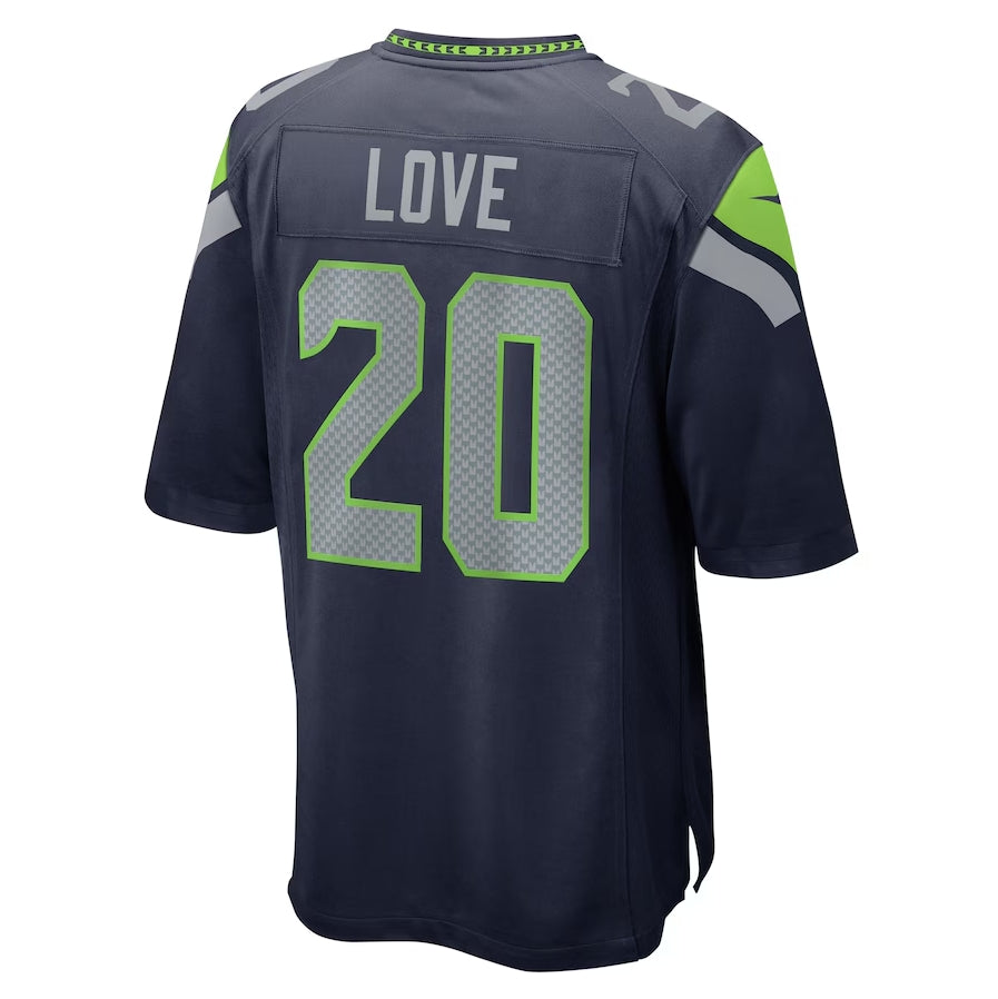 Custom #20 Navy SEA Football Shirt Top