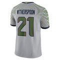 Custom #21 Gray SEA Football Shirt Top