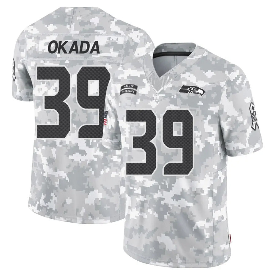 Custom #39 SEA Football Shirt Top