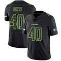 Custom #40 Black SEA Football Shirt Top