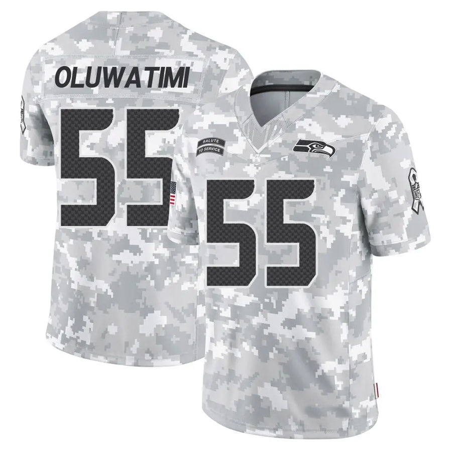 Custom #55 SEA Football Shirt Top