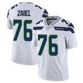Custom #76 White SEA Football Shirt Top