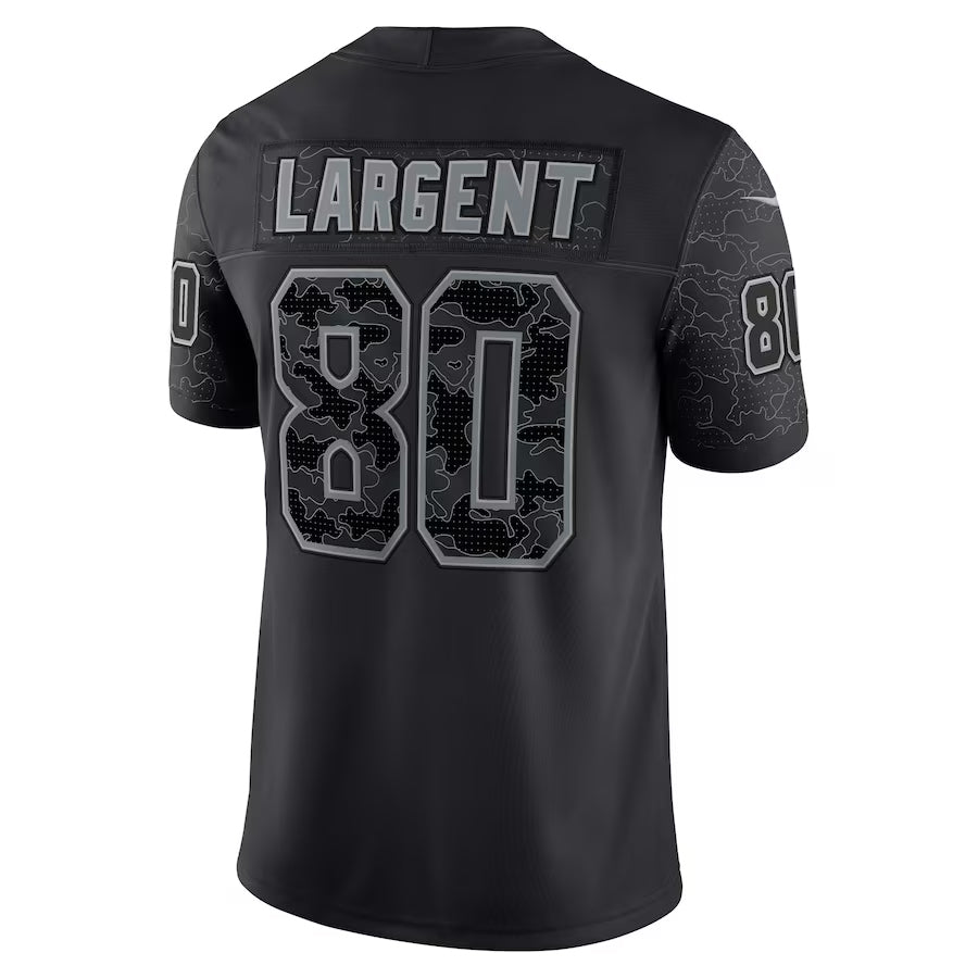 Custom #80 Black SEA Football Shirt Top