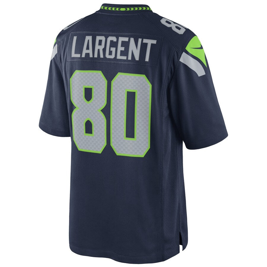Custom #80 Navy SEA Football Shirt Top