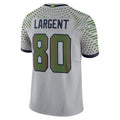 Custom #80 Gray SEA Football Shirt Top